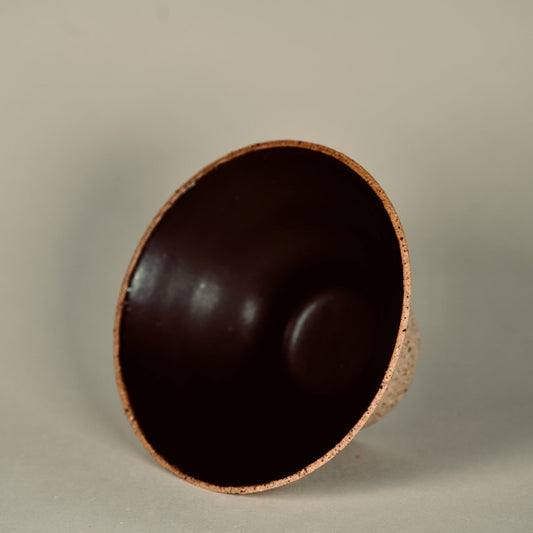 Linear Duotone Stoneware Bowl