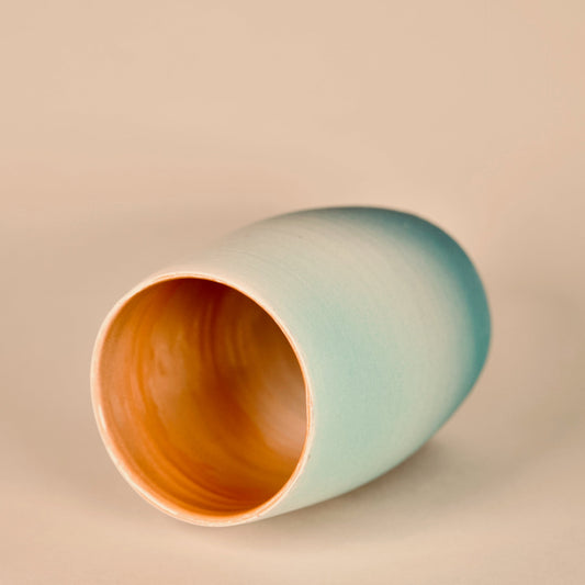 Convex Cylinder Gradient Vase