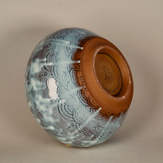 Double-fired Melting Moon Bowl