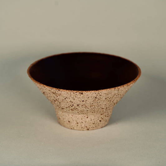 Linear Duotone Stoneware Bowl